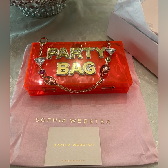 ๐ Sophia Webster ~ Cleo Party Bag Clutch - Picture 3 of 17